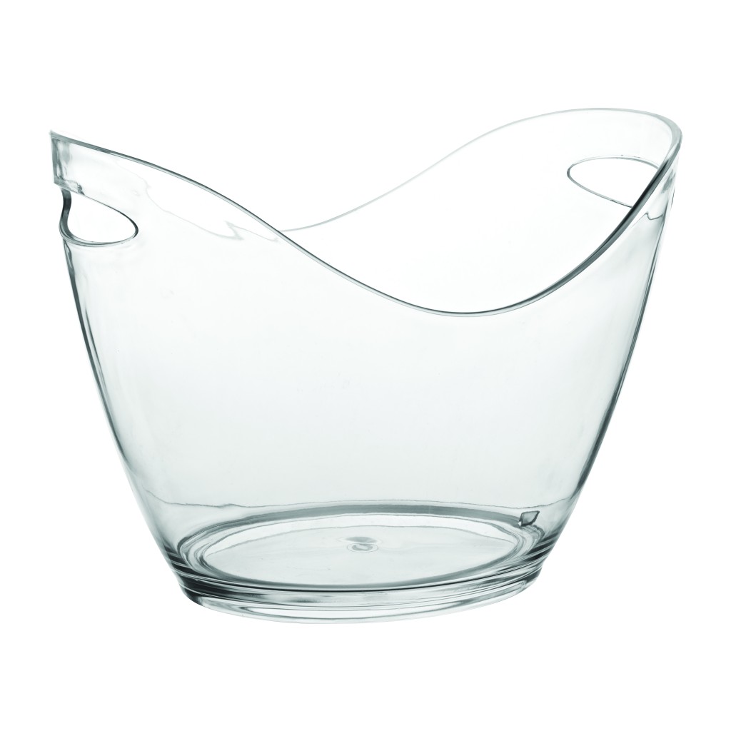 Utopia Large Champagne Bucket clear 13.75" (35cm)