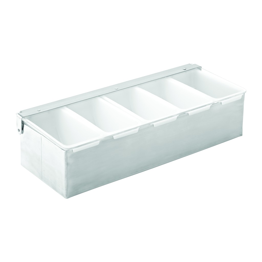 Utopia Condiment Holder - 5 Inserts 14.5" (37cm)