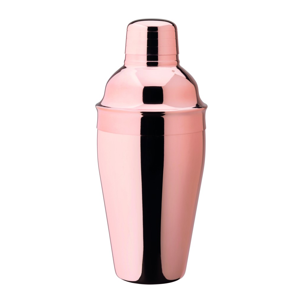 Utopia Copper Fontaine Cocktail Shaker 17.5oz (50cl)