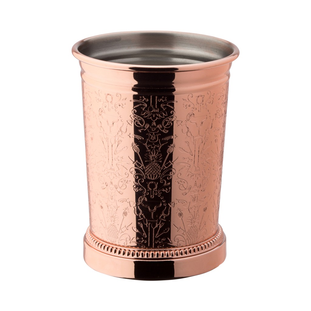 Utopia Chased Copper Julep Cup 12.75oz (36cl)