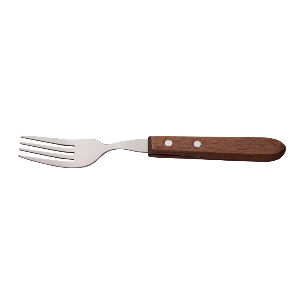 Utopia Wooden Handle Steak Fork