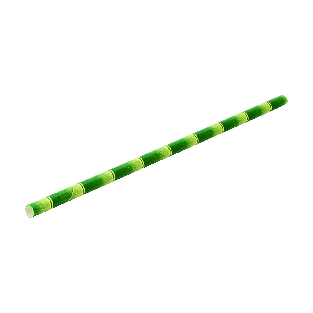 Utopia Paper Bamboo Straw 8" (20cm)