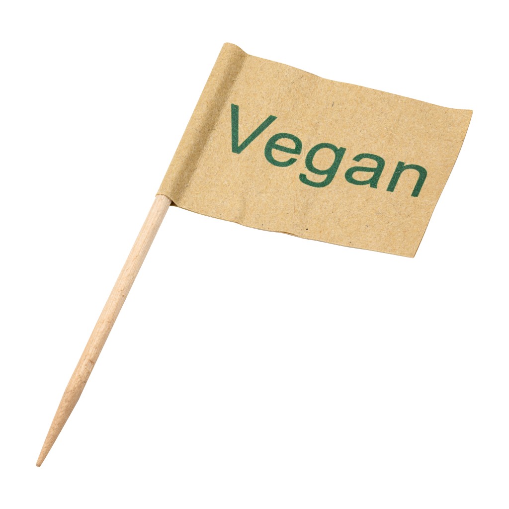 Utopia Vegan Flag Skewer 2.5" (6.5cm)