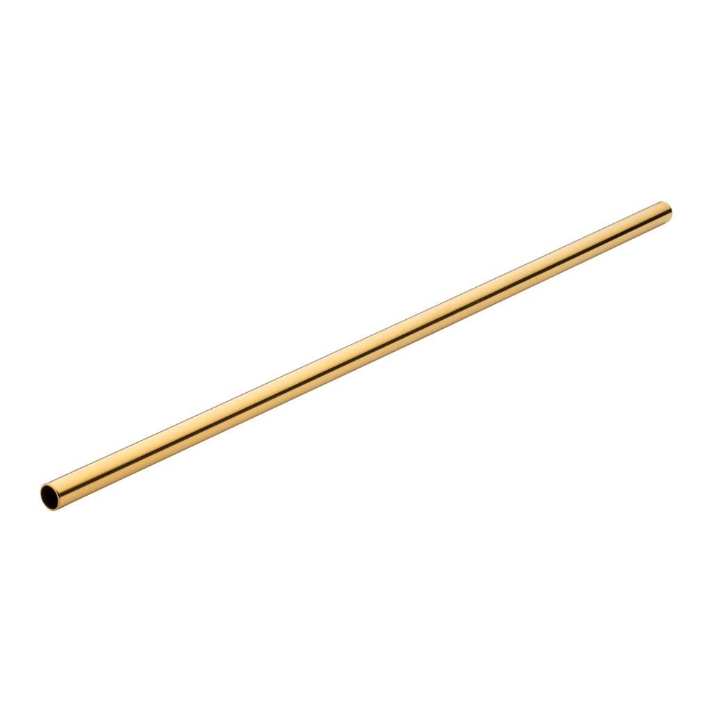 Utopia Stainless Steel Gold Straw 8.5" (21.5cm)