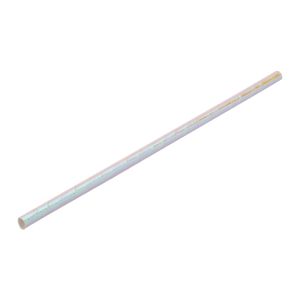 Utopia Paper Pearlescent Straw 8" (20cm) Box of 250