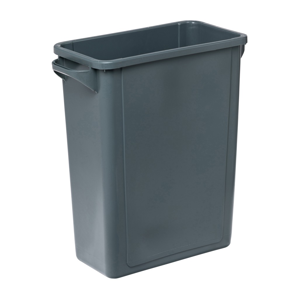 Utopia Trimline Grey Container 87L