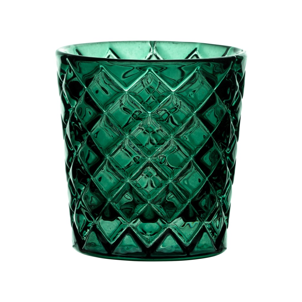 Utopia Criss Cross Green Nightlight Holder