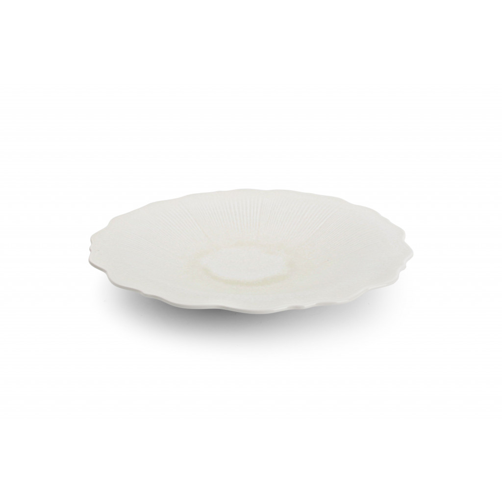 CHIC Deep plate 28/13xH4,5cm white Floret