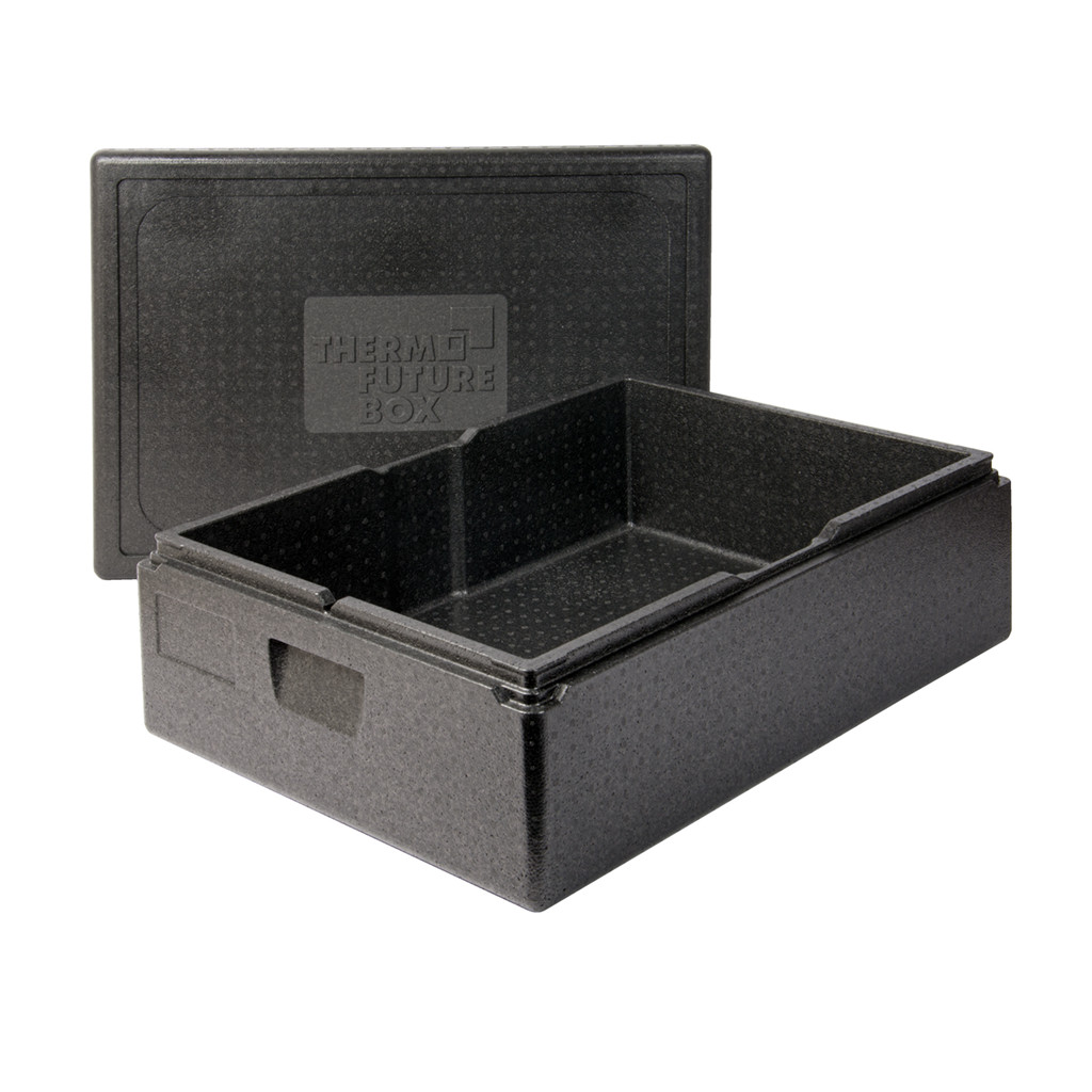 Thermo Future Box ALLROUND ECO, black 625 x 425 x 160, 42L