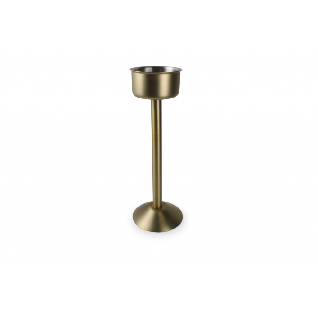 Bonbistro Champagne cooler stand 17,5xH60cm Gold Bar