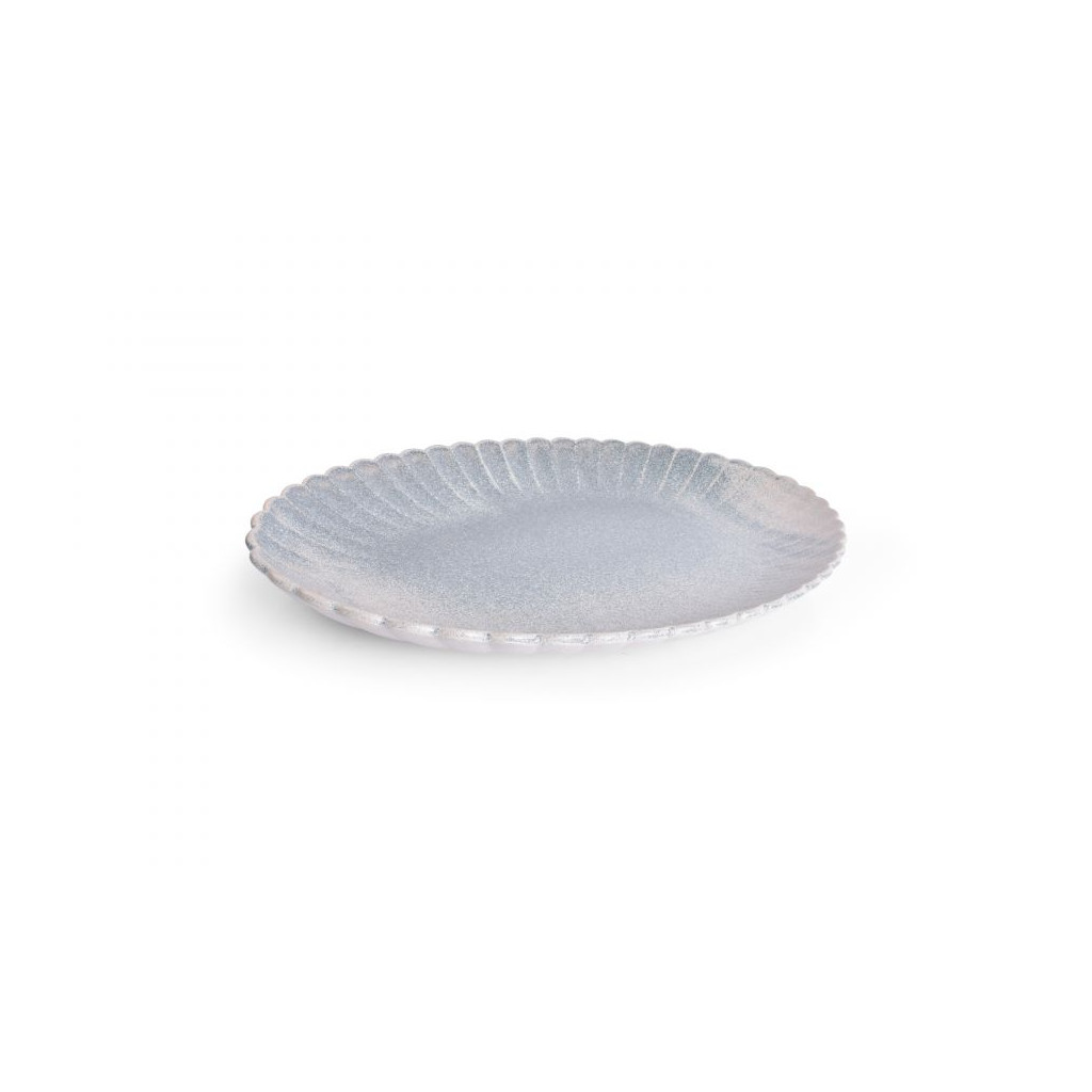 F2D Serving dish 41x26cm blue faded Dune