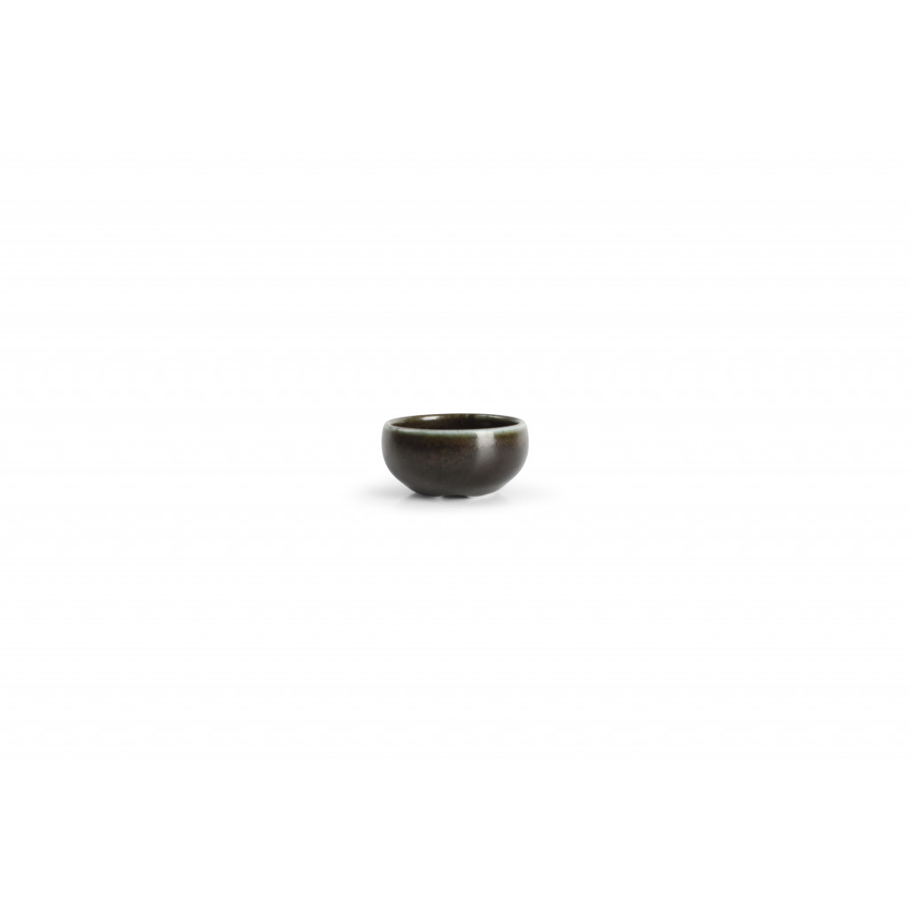 F2D Bowl 5xH2,5cm black Ceres