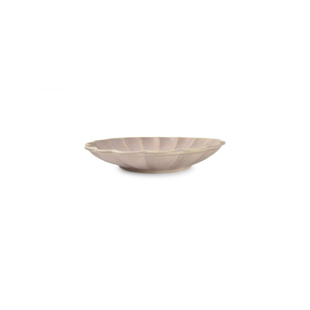 F2D Deep plate 28xH4cm pink faded Dune