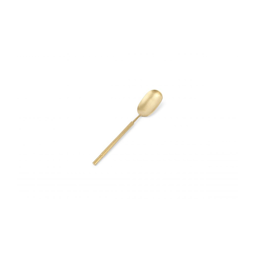 F2D Table spoon matte gold Helix - set/7