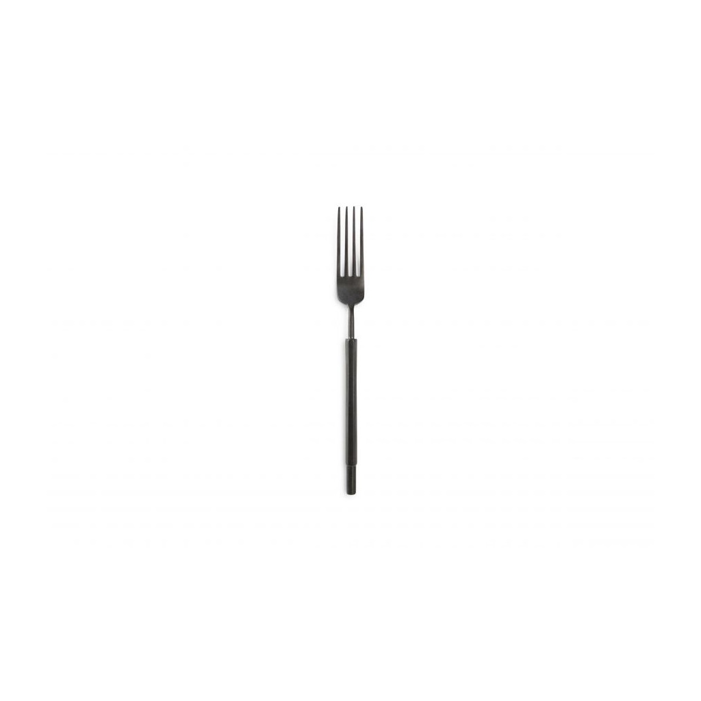 F2D Table fork matte black Helix - set/7