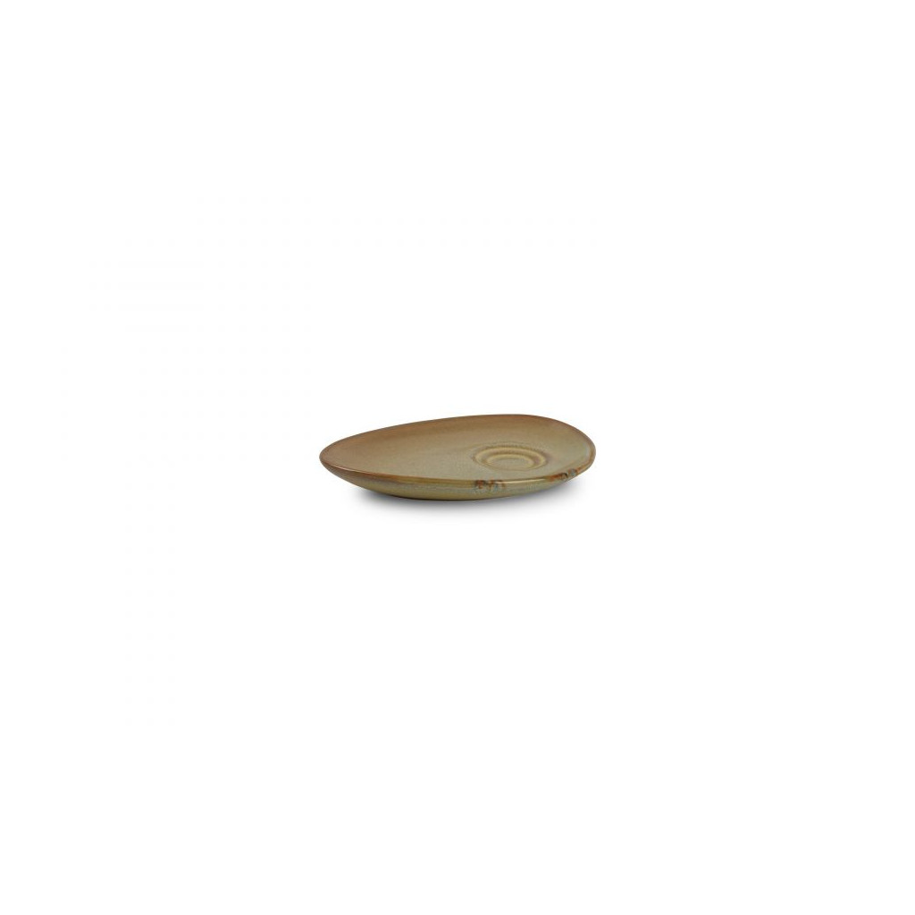 F2D Saucer 20x13cm universal beige Escura