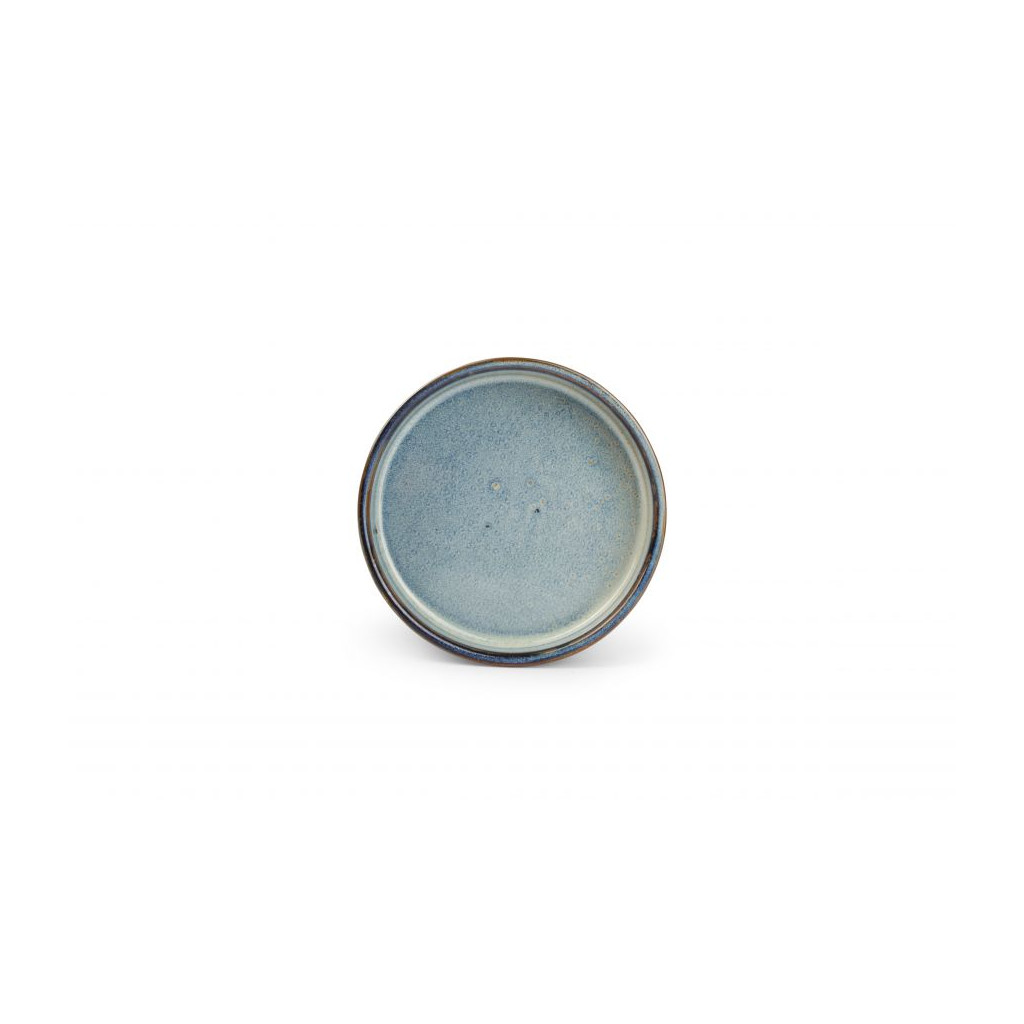 F2D Plate 13,5xH3cm blue Nova