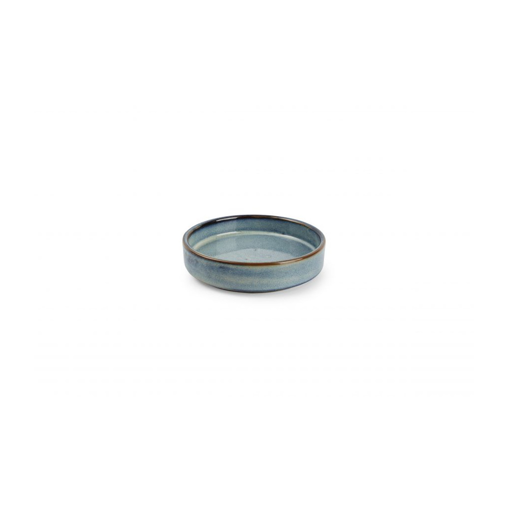 F2D Plate 13,5xH3cm blue Nova