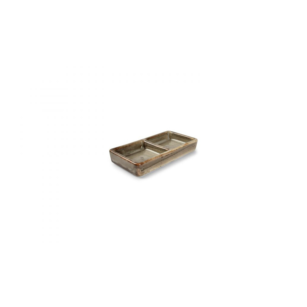 F2D Serving dish 12x6cm grey Ceres