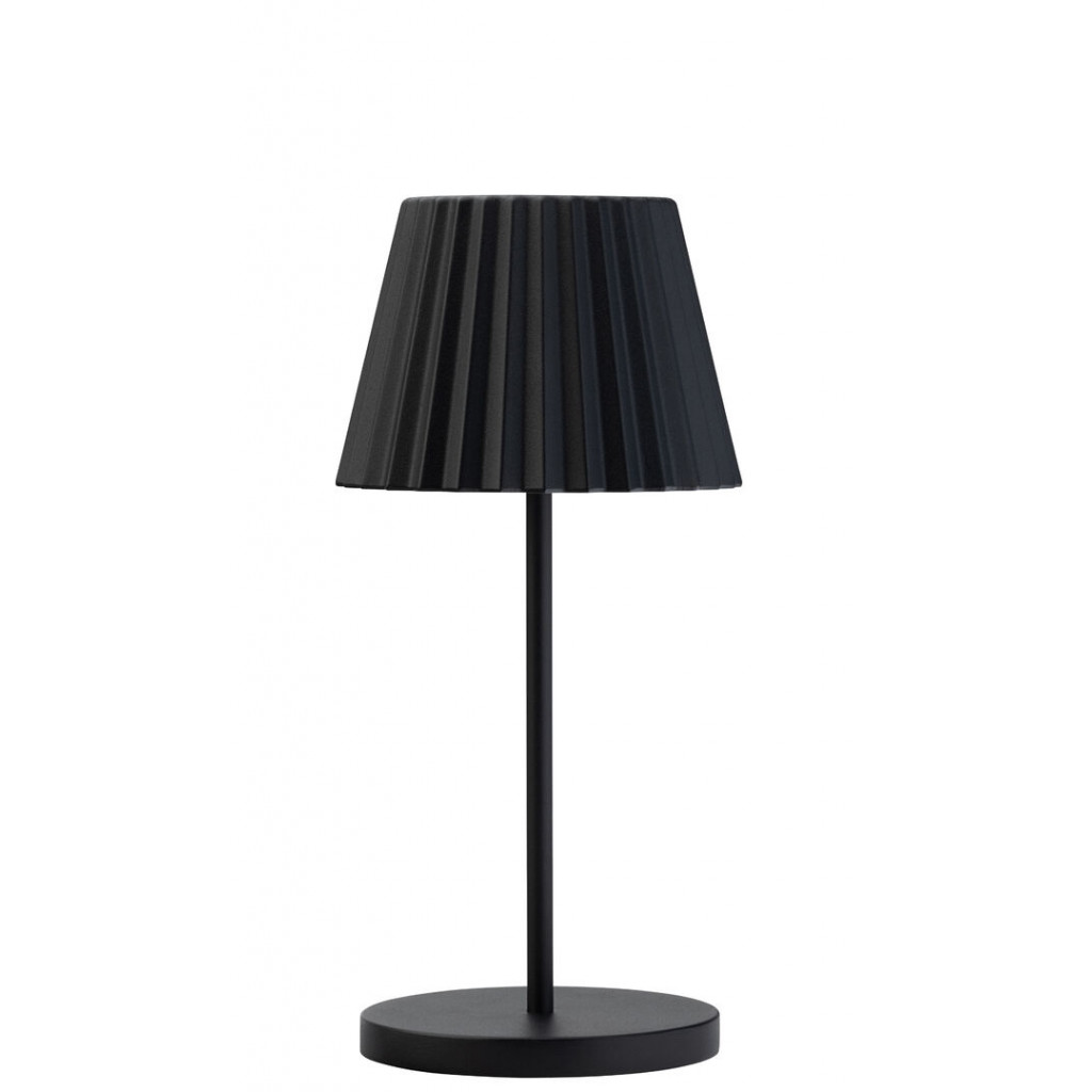 Utopia Dominica LED Cordless Lamp 26cm - Black