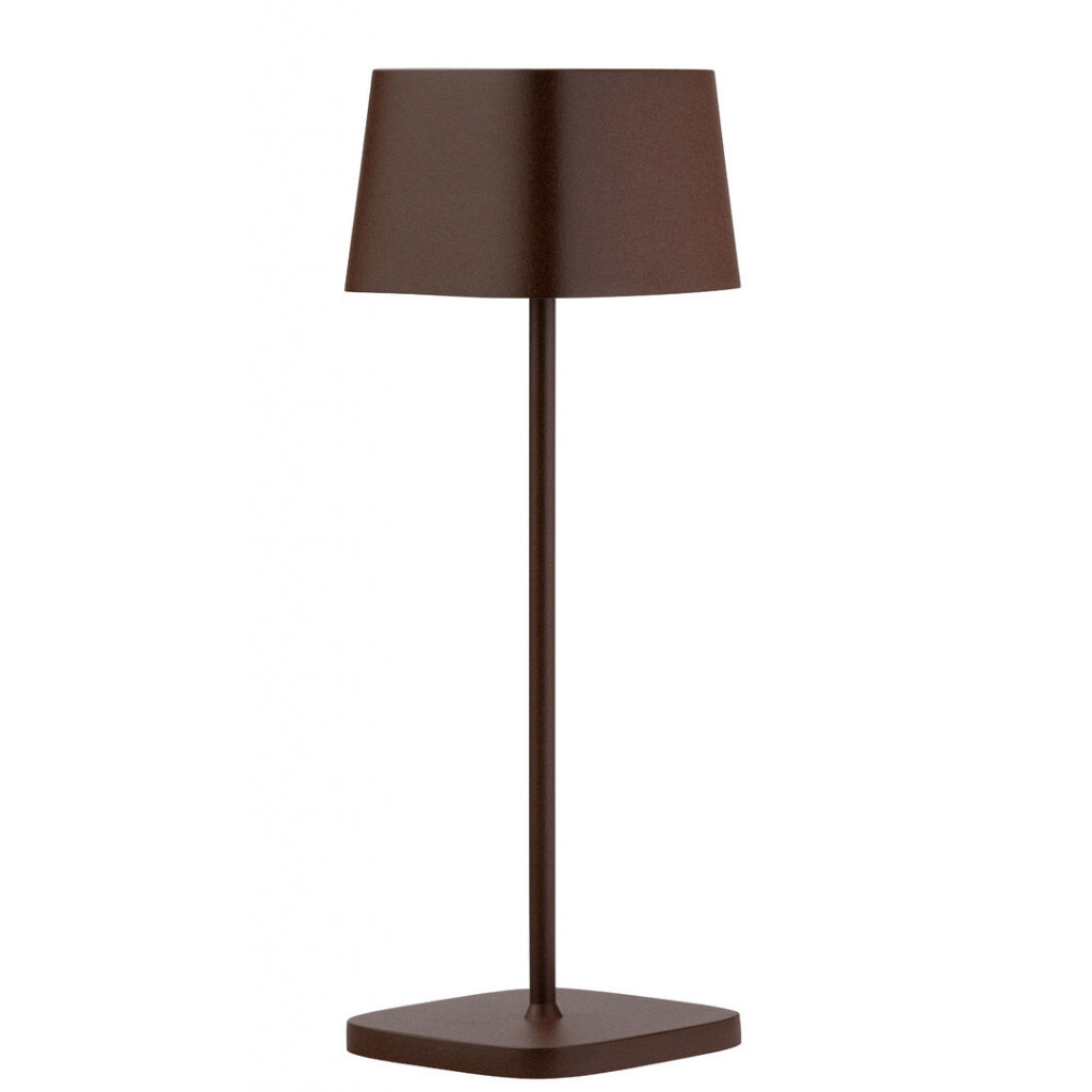 Utopia Montego LED Cordless Lamp 30cm - Corten