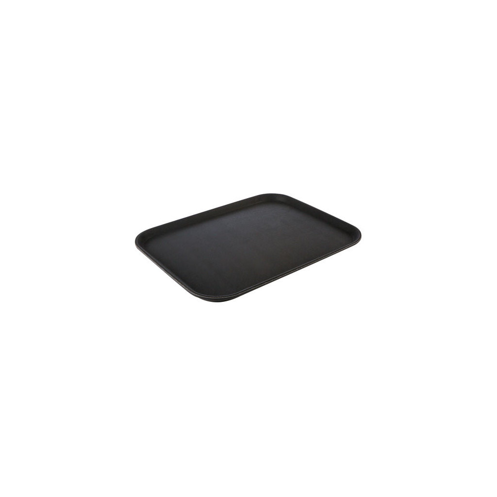 DPS Black Rectangular Non-Slip Tray 35.5 x 45.5cm/14" x 18"