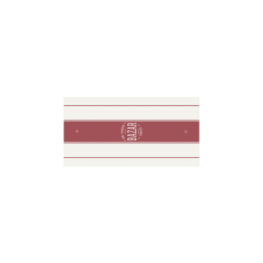 Garnier Thiebaut Bistro napkin personalised