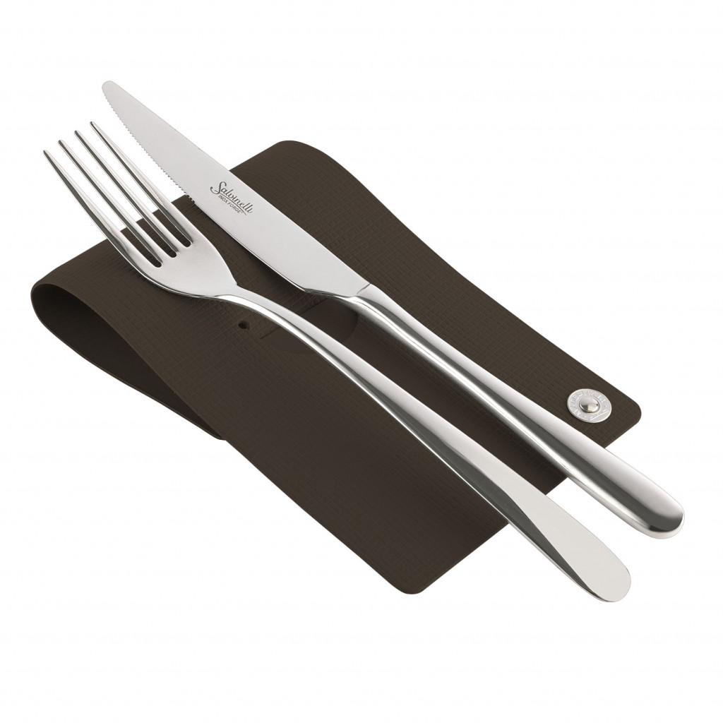 CUTLERY REST CHEF BROWN-4 pcs. pack