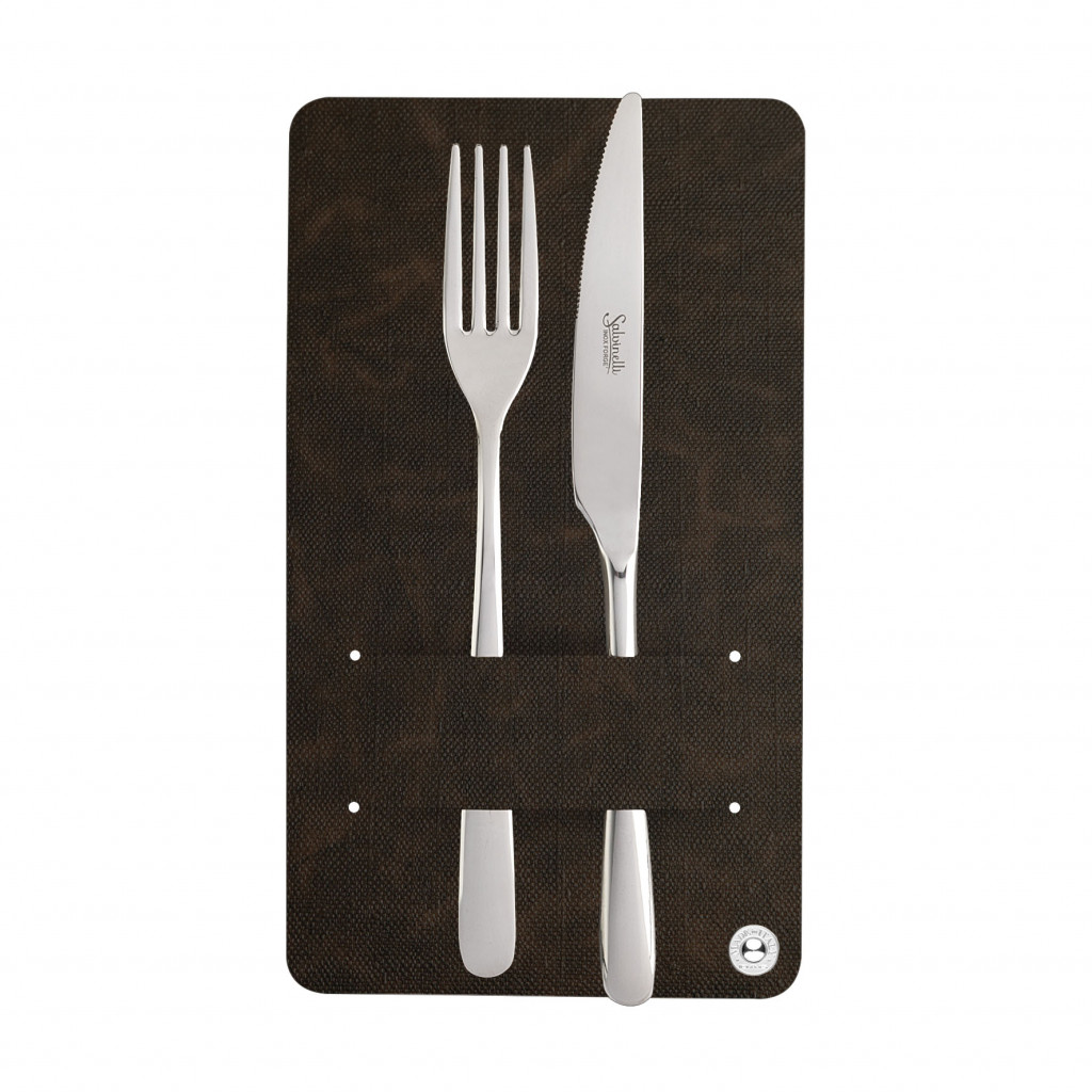 CUTLERY HOLDER JUTE BROWN-4 pcs. Pack