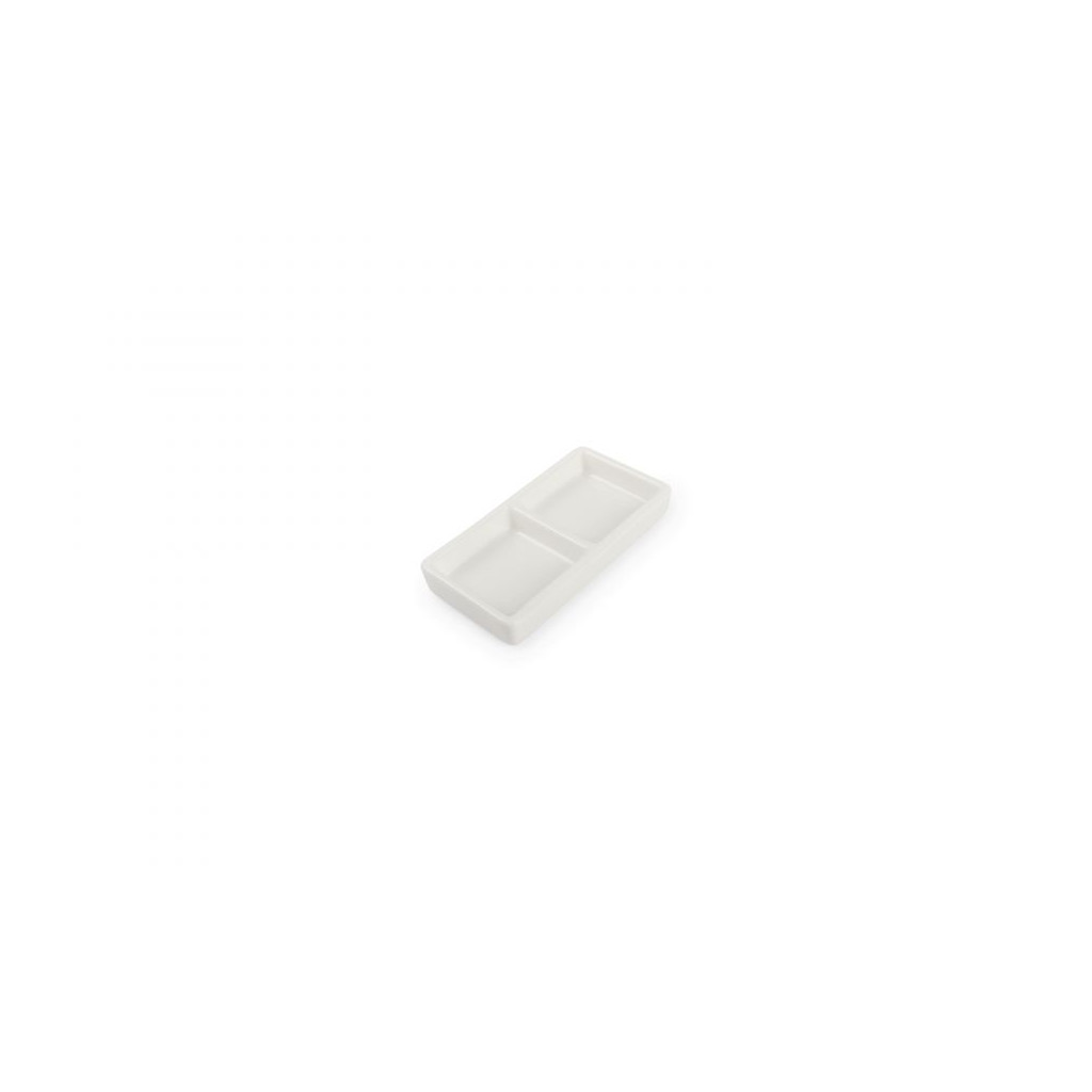 F2D Serving dish 12x6cm white Ceres