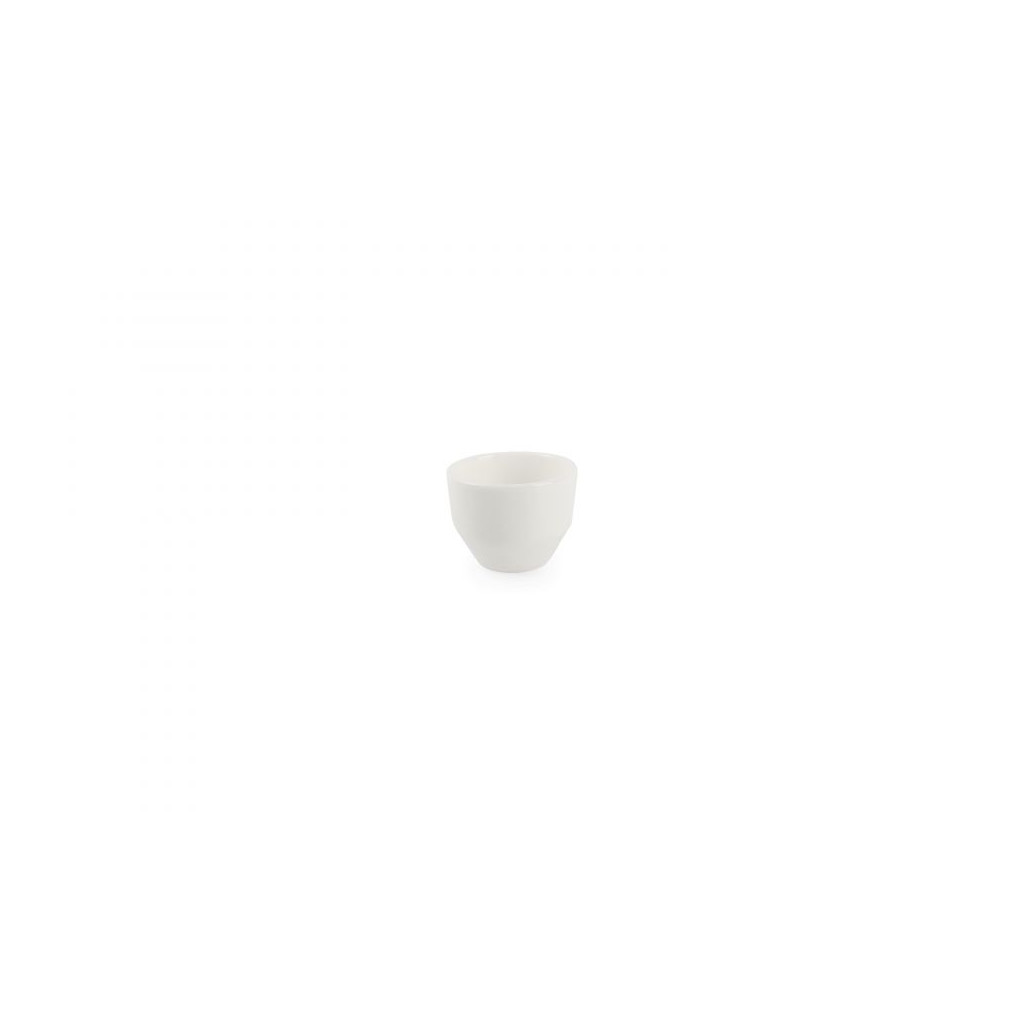 F2D Bowl/mocha cup 6,5cl white Ceres