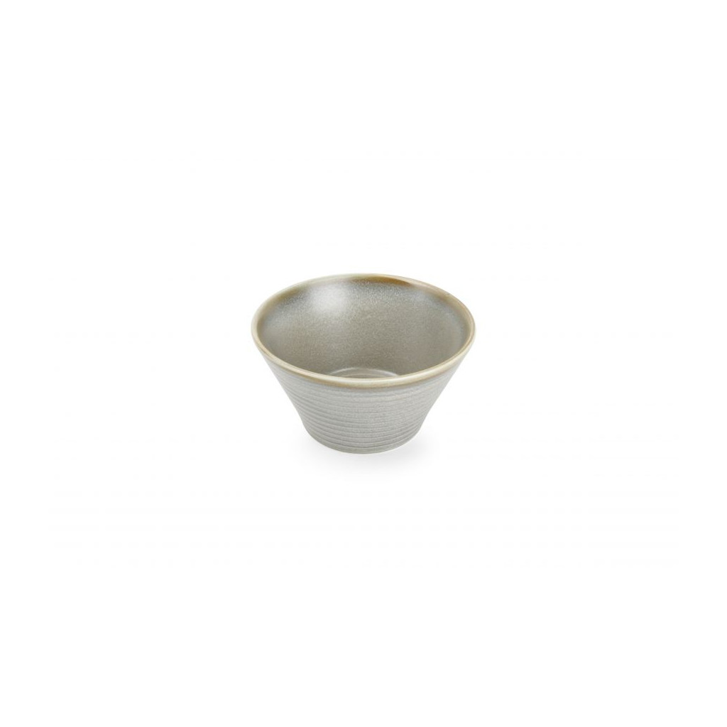 F2D Bowl 15xH8cm conical green Line
