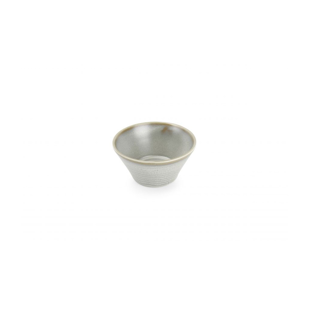 F2D Bowl 13xH6,5cm conical green Line