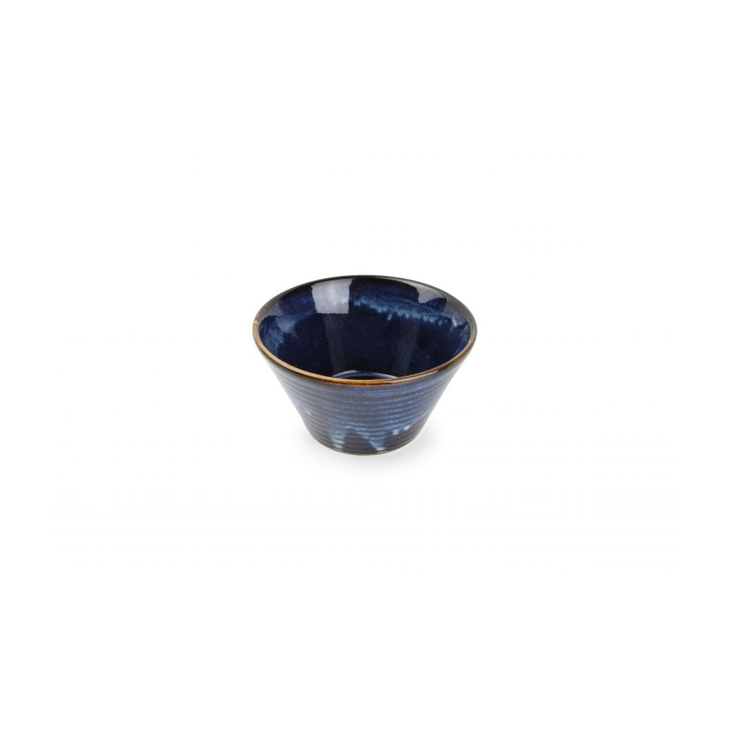 F2D Bowl 15xH8cm conical blue Line