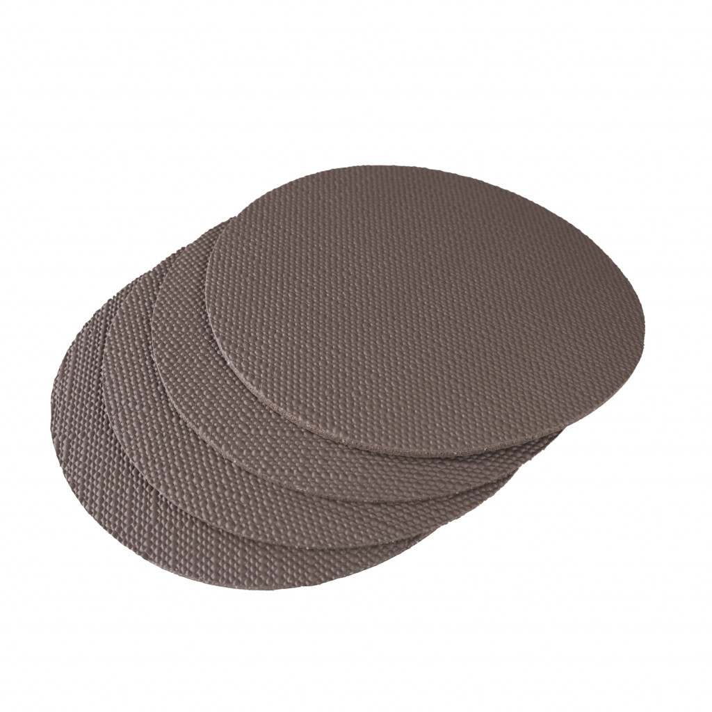 DAG style Podtácek 10 cm balení 4 kusů JUTE GREY