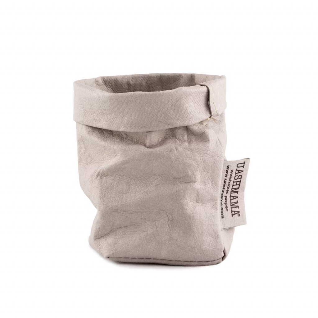 PAPER BAG XSMALL GREY UASHMAMA