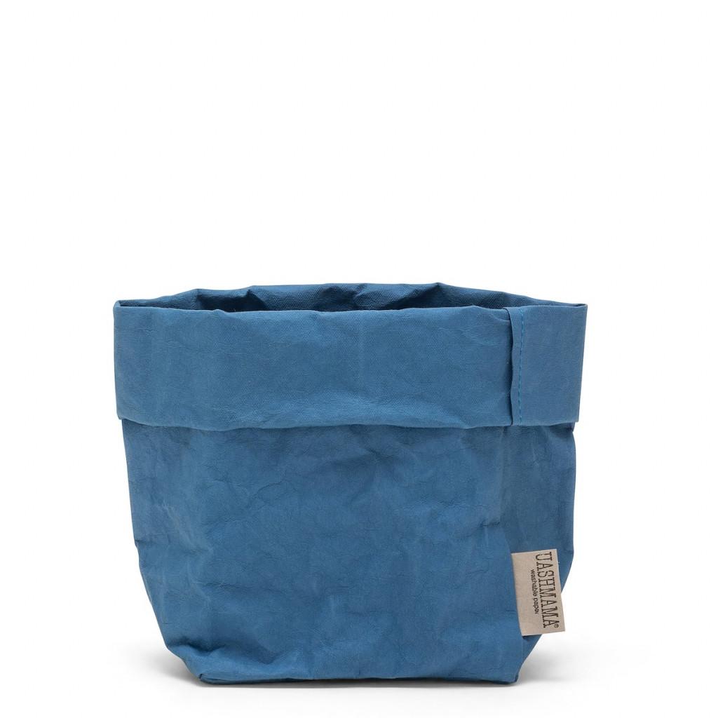 PAPER BAG MEDIUM DENIM UASHMAMA