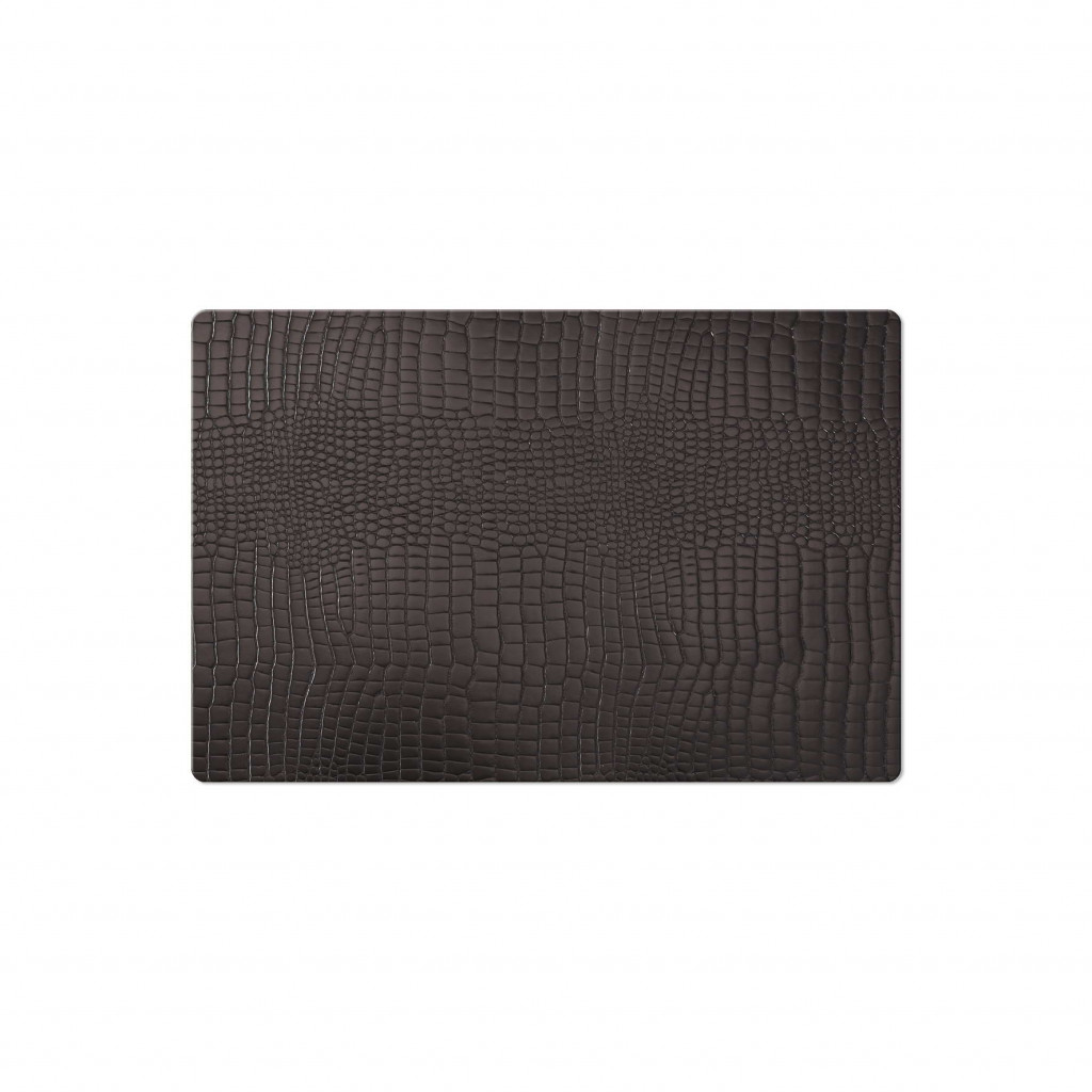 PLACEMATS 30x45 cm single piece FASHION BLACK KROKO