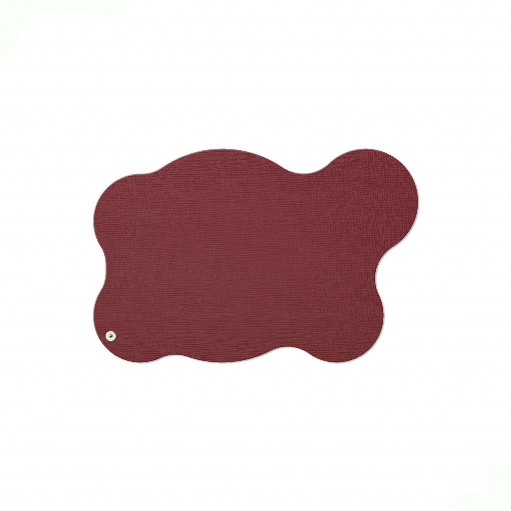 PLACEMATS 44x29 cm BLOB single piece CHEF BURGUNDY