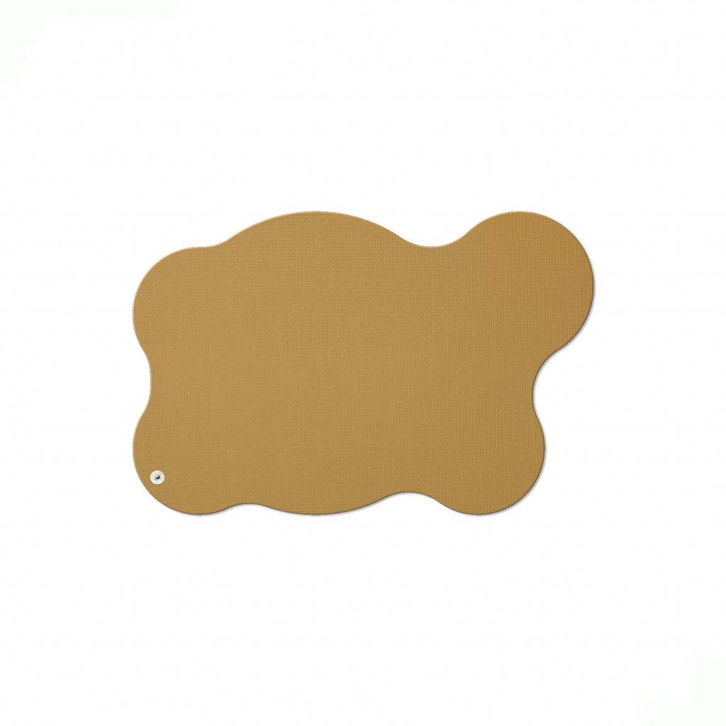 PLACEMATS 44x29 cm BLOB single piece CHEF OCHER