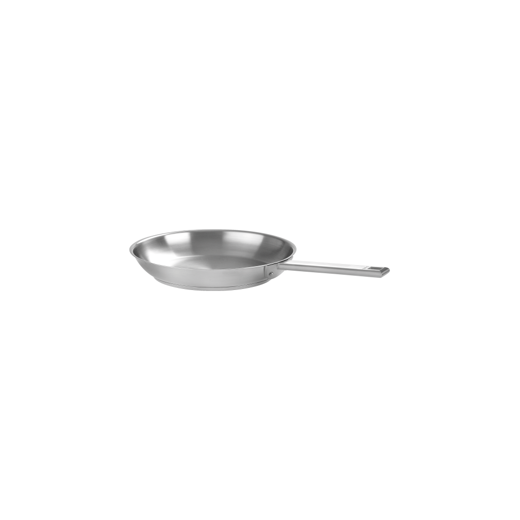 FRY PAN 24 CM STRATE FIXED MAT INSIDE STAINLESS STEEL