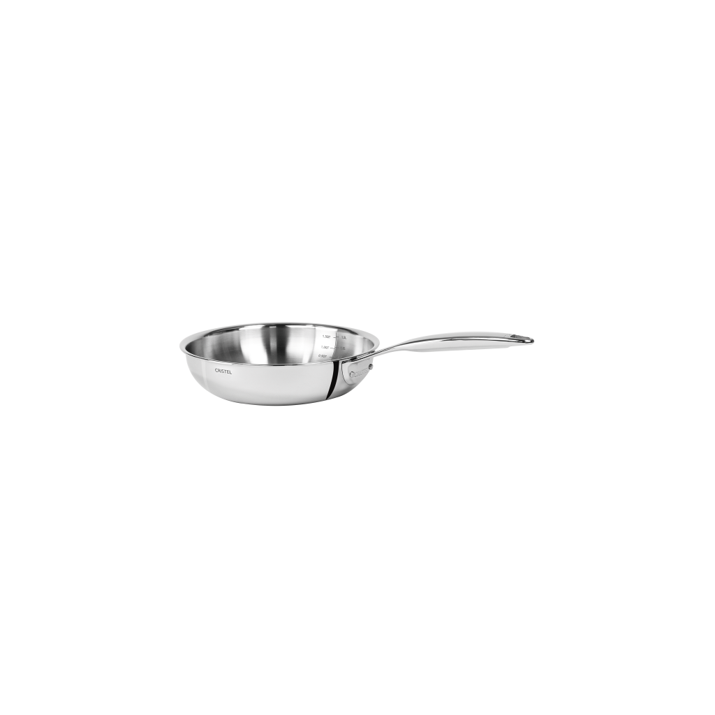 CASTEL PRO FIXED HANDLE ULTRAPLY FRY PAN 28 CM