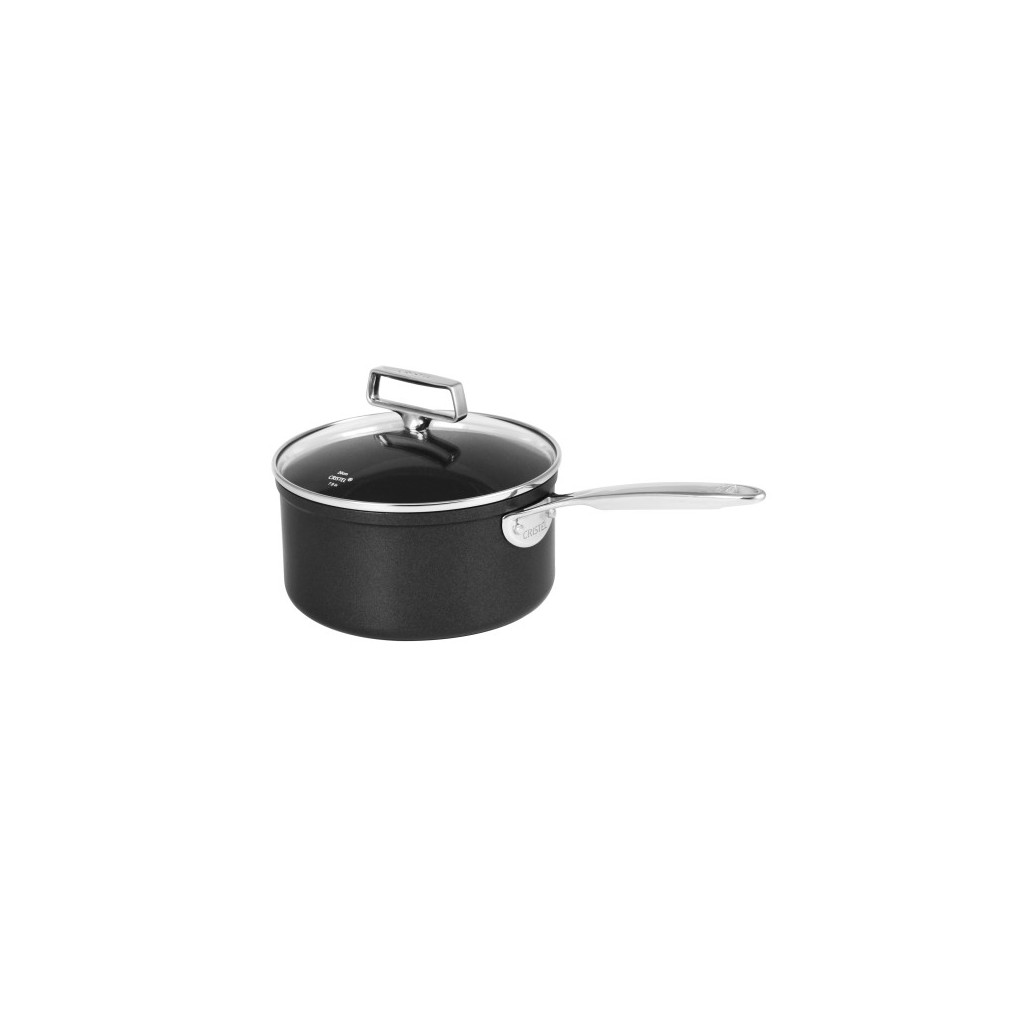 CRISTEL CASSEROLE 16 CM CASTEL PRO FIXE ALUMINIUM FORGE INDUCTION REVETUE EXCELISS