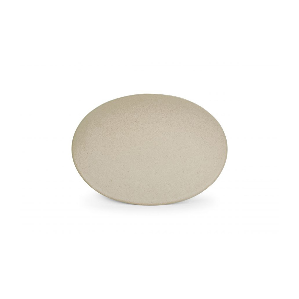 Bonbistro Plate 36x25,5cm beige Cirro