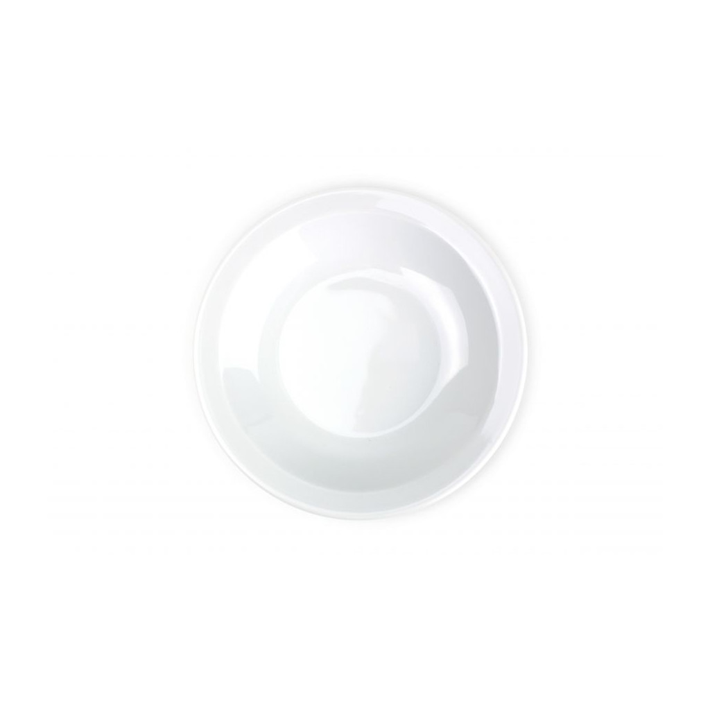 Bonbistro Deep plate 21xH3,5cm white Scandia