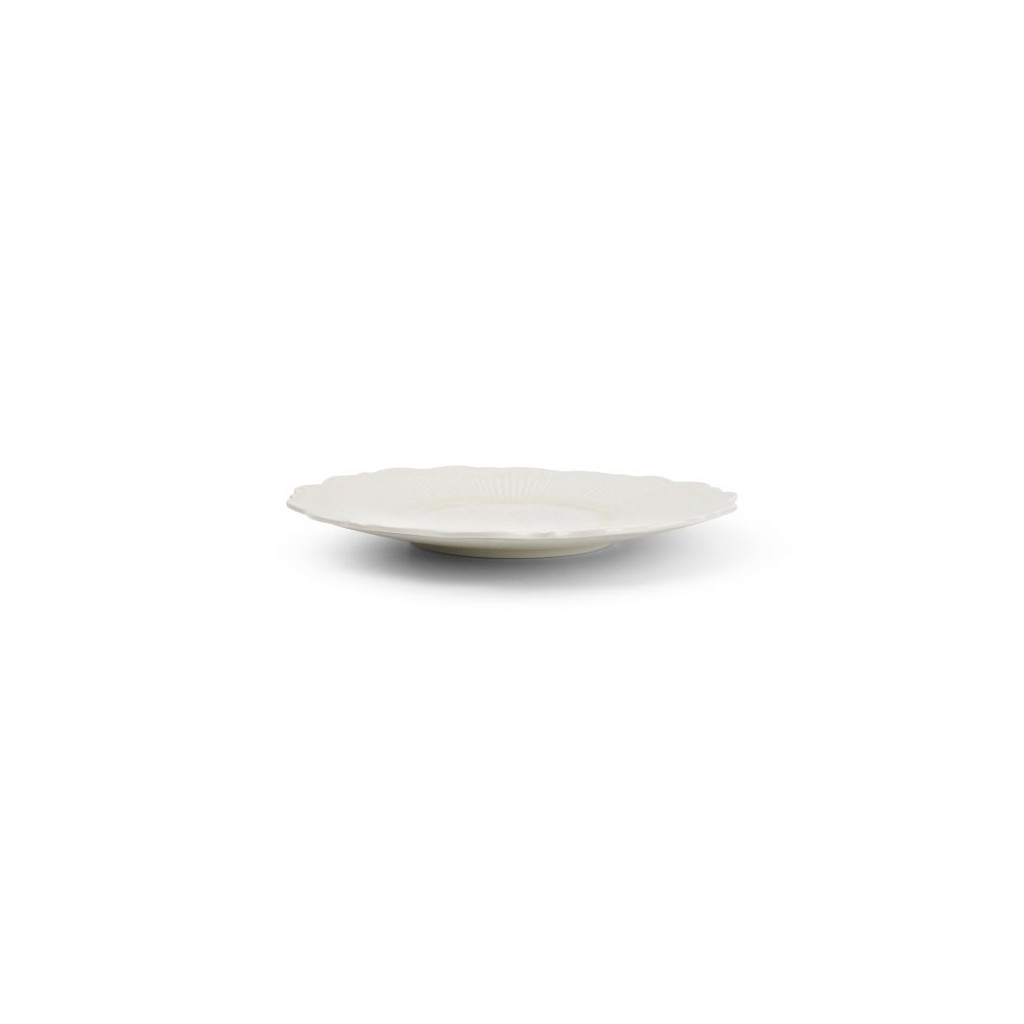 CHIC Plate 21,5cm white Floret