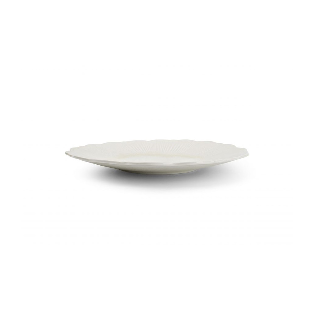 CHIC Plate 29cm white Floret