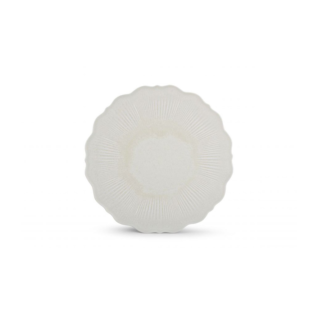 CHIC Plate 29cm white Floret