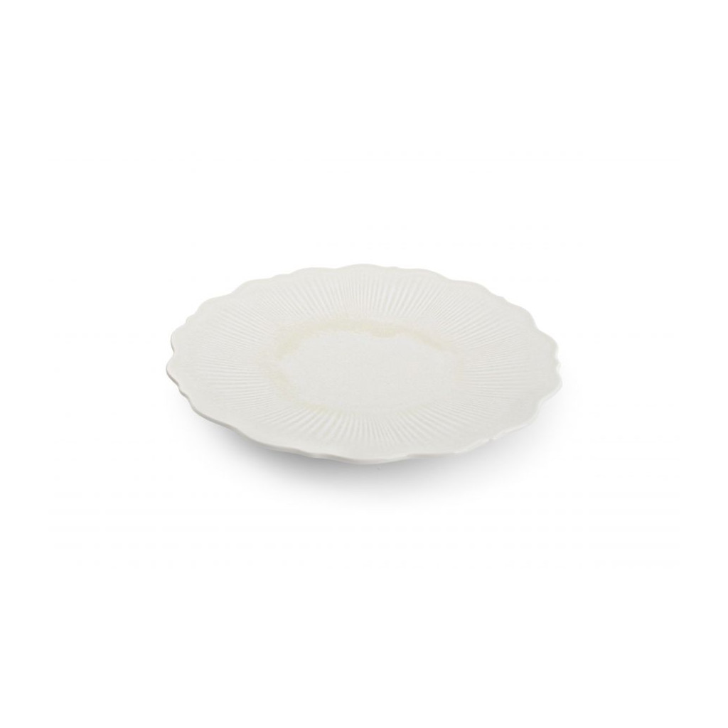 CHIC Plate 29cm white Floret