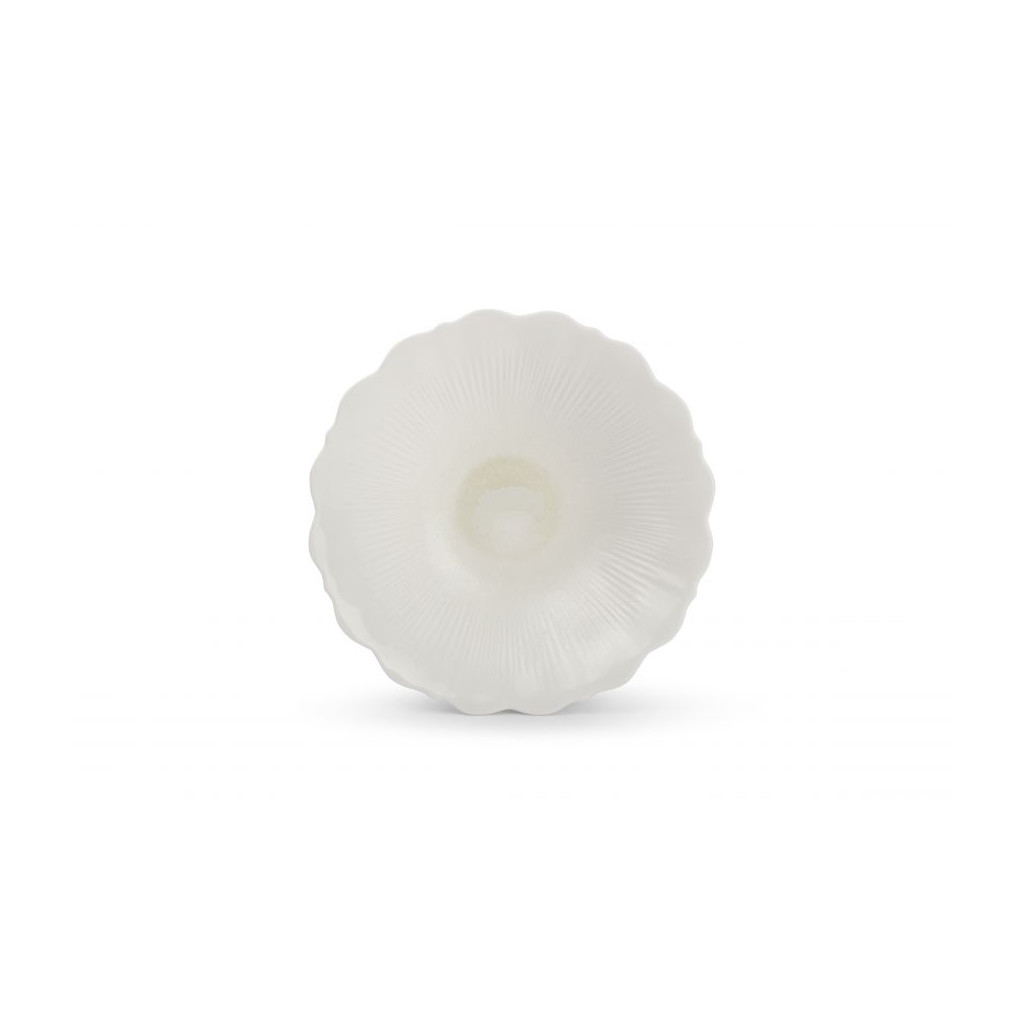 CHIC Bowl 20,5xH6,5cm white Floret